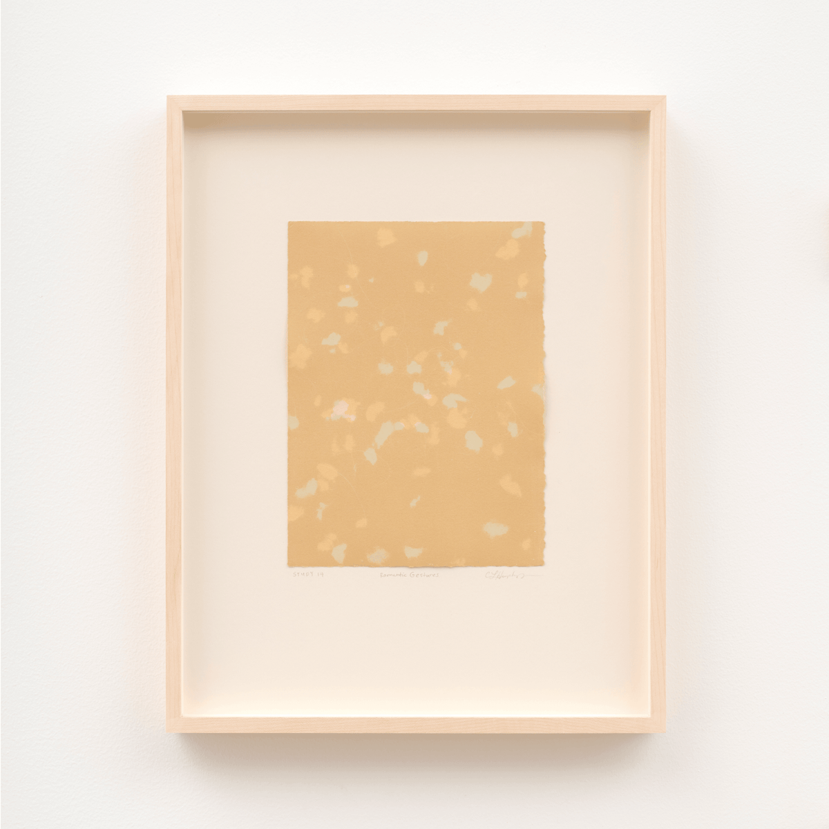Study (Romantic Gestures) 14 , Print by Study (Romantic Gestures) 14 Tappan
