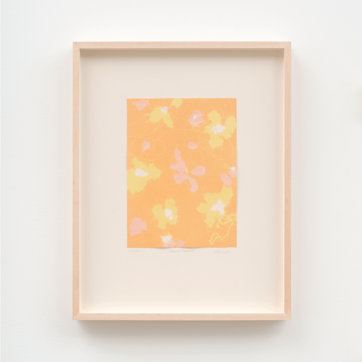 Study (Romantic Gestures) 1 , Print by Study (Romantic Gestures) 1 Tappan