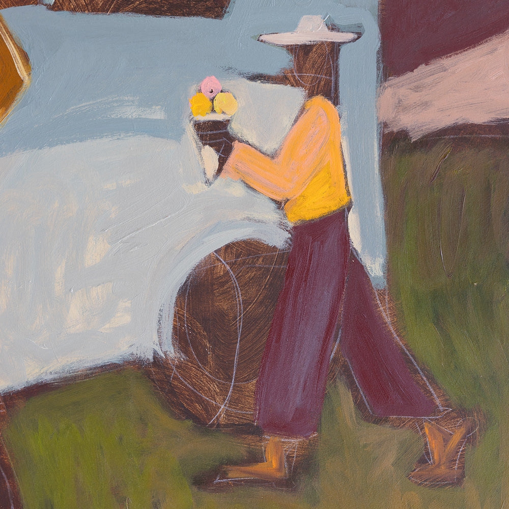 Painting by Kate Florence