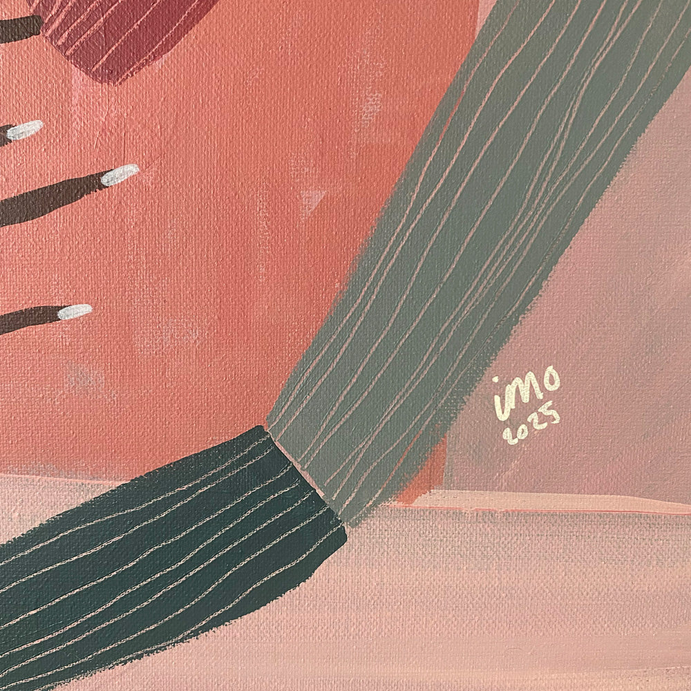 Painting by Ibi Meier-Oruitemeka