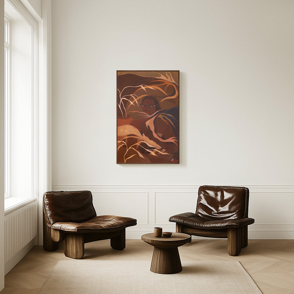 Painting by Cortney Herron