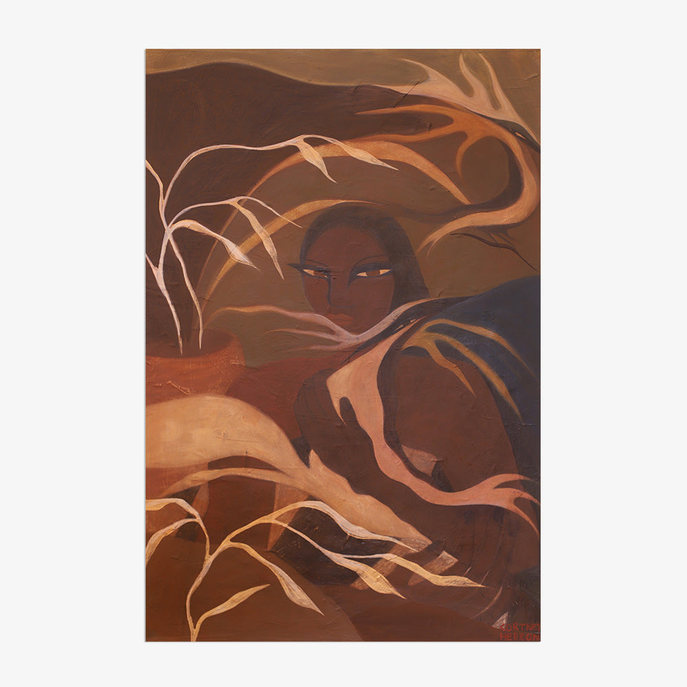 Painting by Cortney Herron