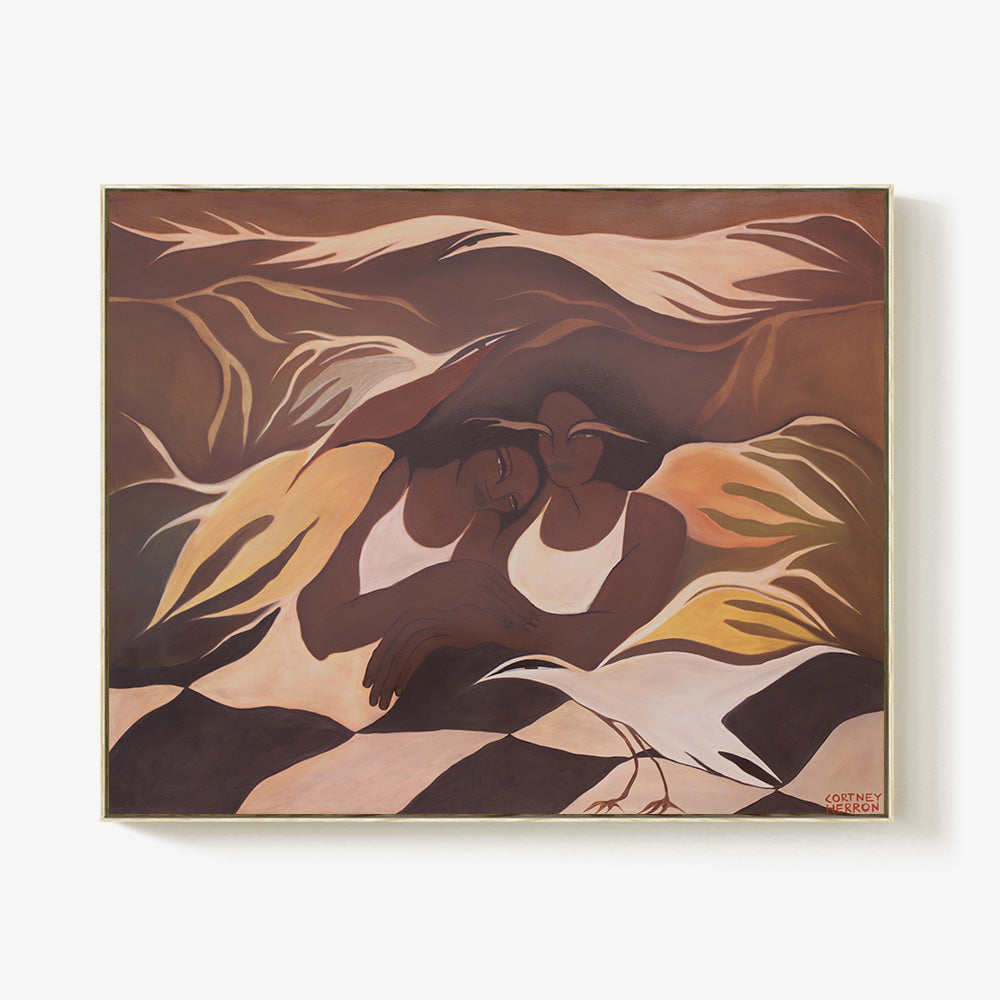 Painting by Cortney Herron
