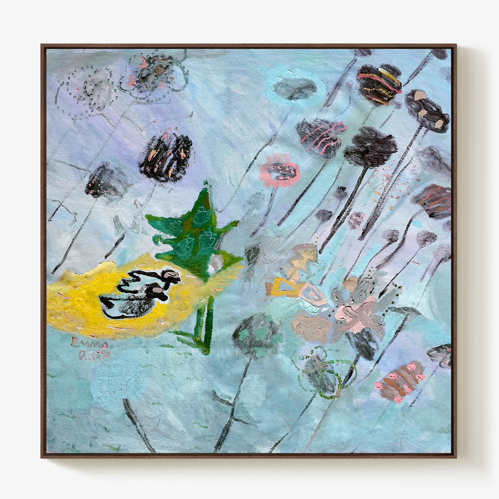 Painting by Emma Ortiz