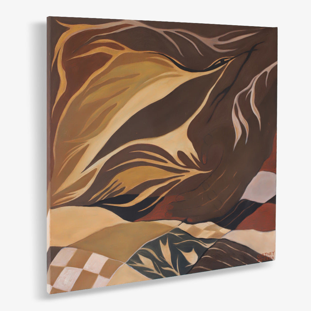 Painting by Cortney Herron