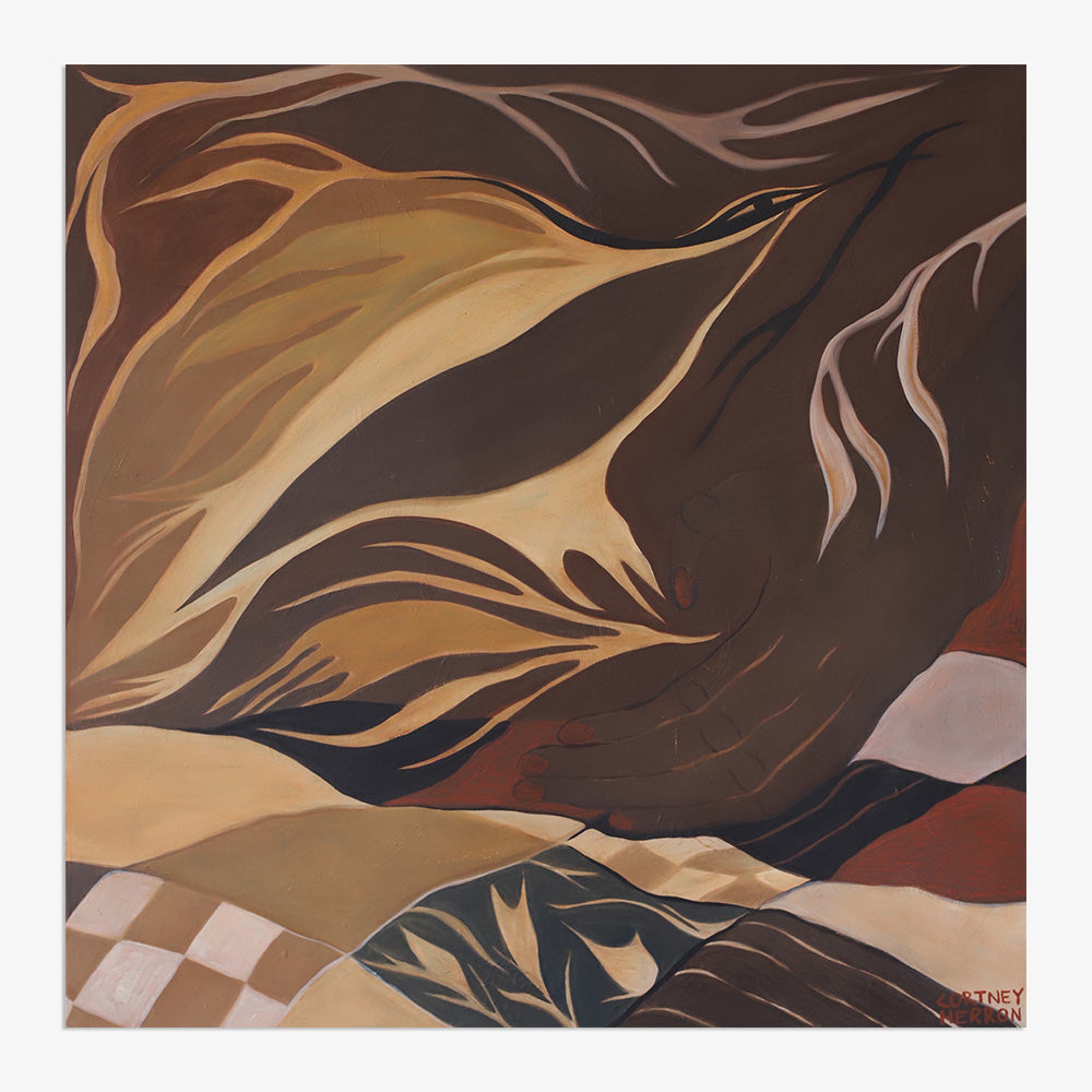 Painting by Cortney Herron