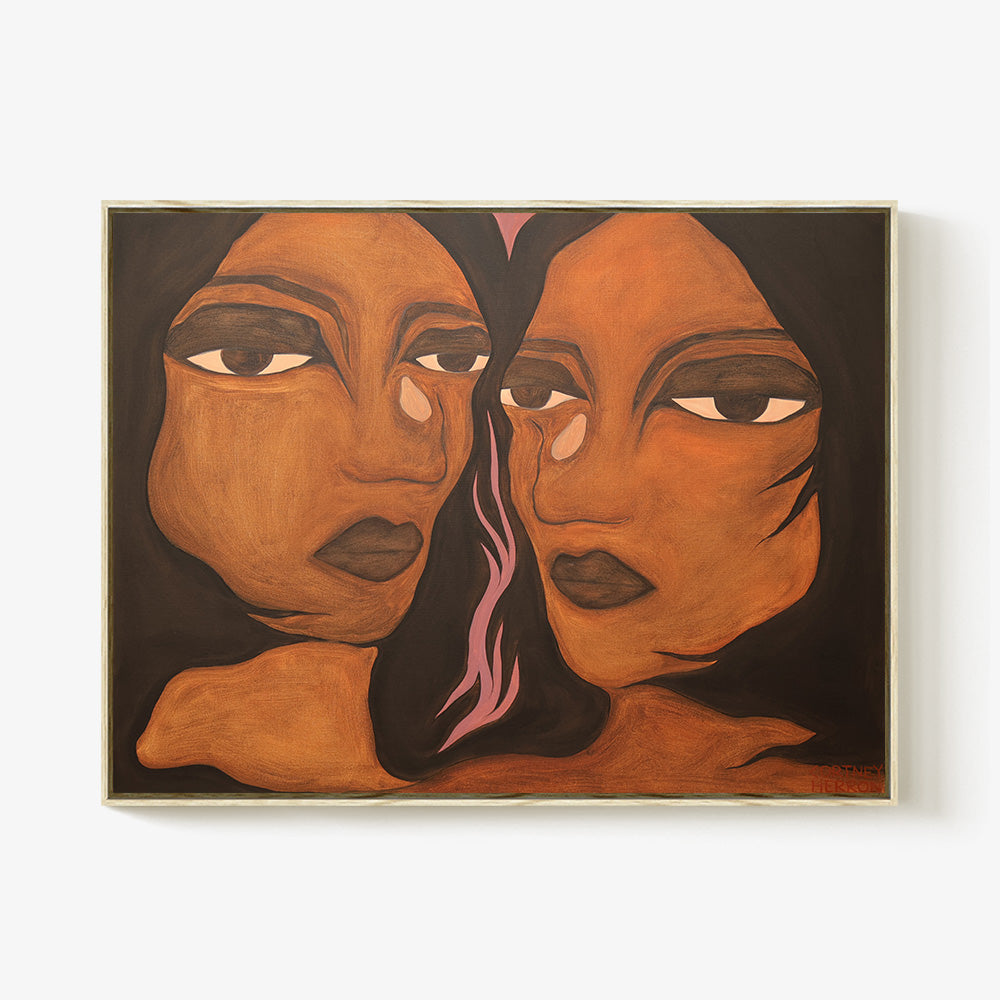 Painting by Cortney Herron