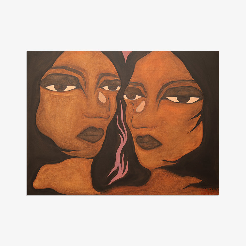 Painting by Cortney Herron