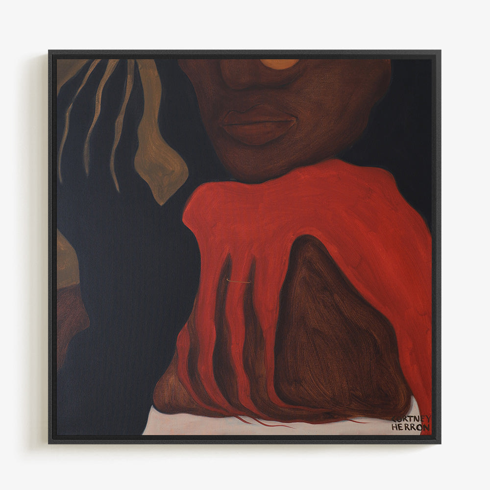 Painting by Cortney Herron