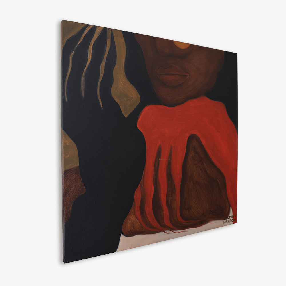 Painting by Cortney Herron