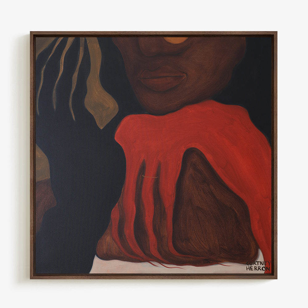 Painting by Cortney Herron