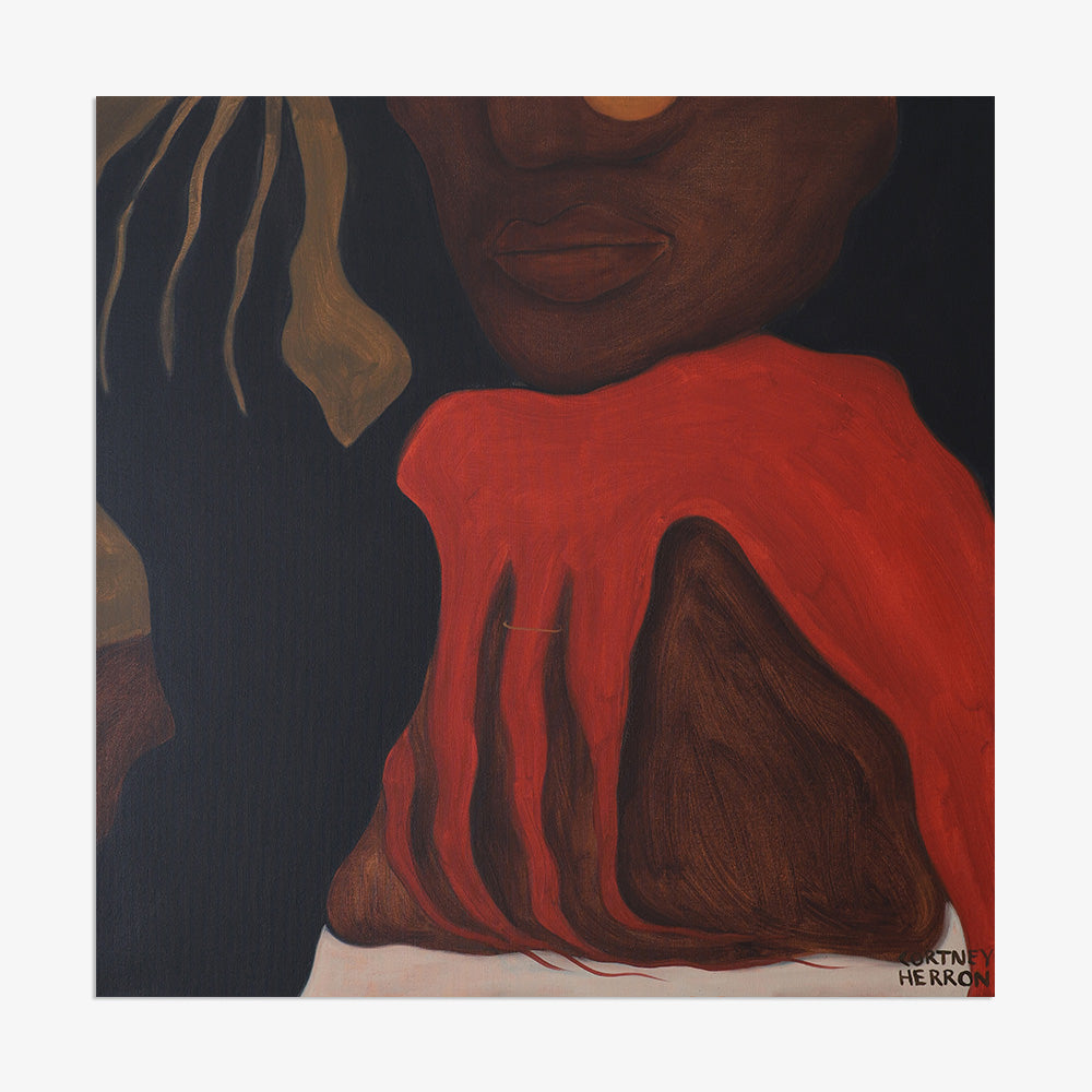 Painting by Cortney Herron
