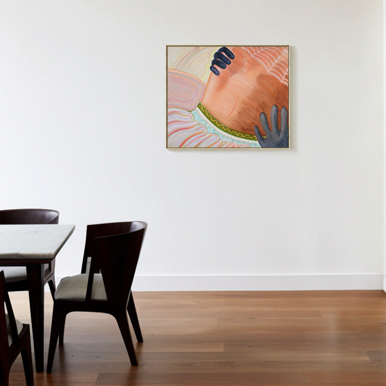 Painting by Georgia Elrod