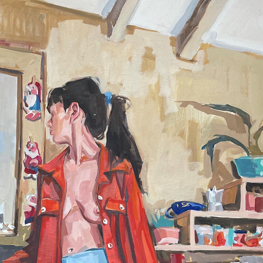 Painting by Lola Erhart