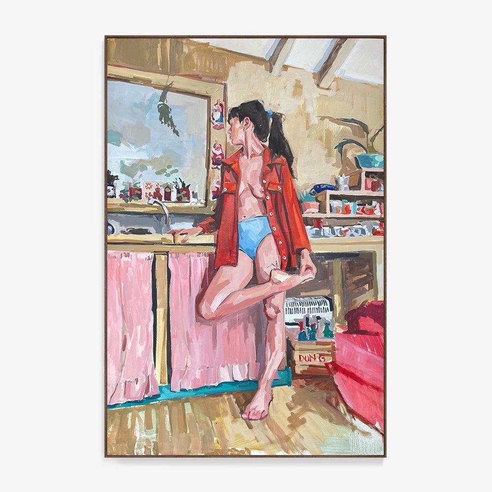 Painting by Lola Erhart