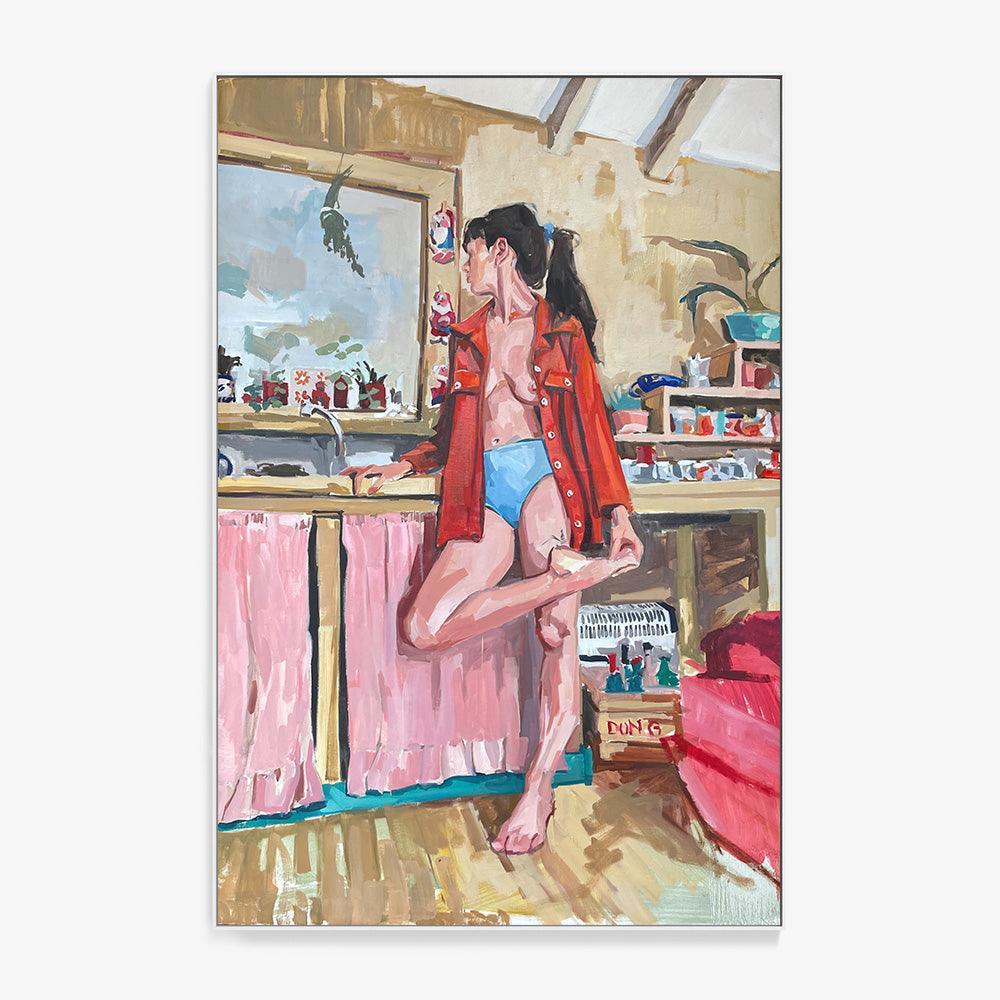 Painting by Lola Erhart