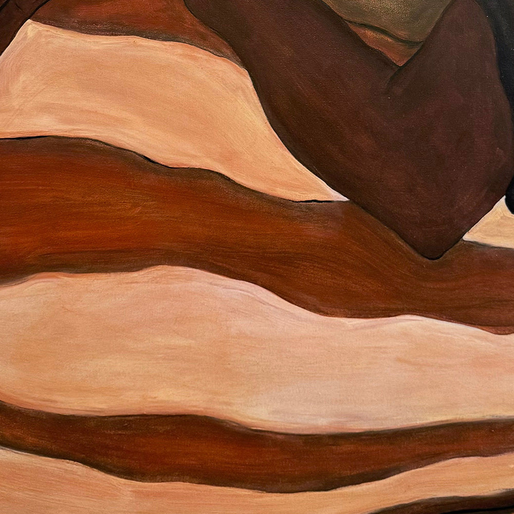 Painting by Cortney Herron