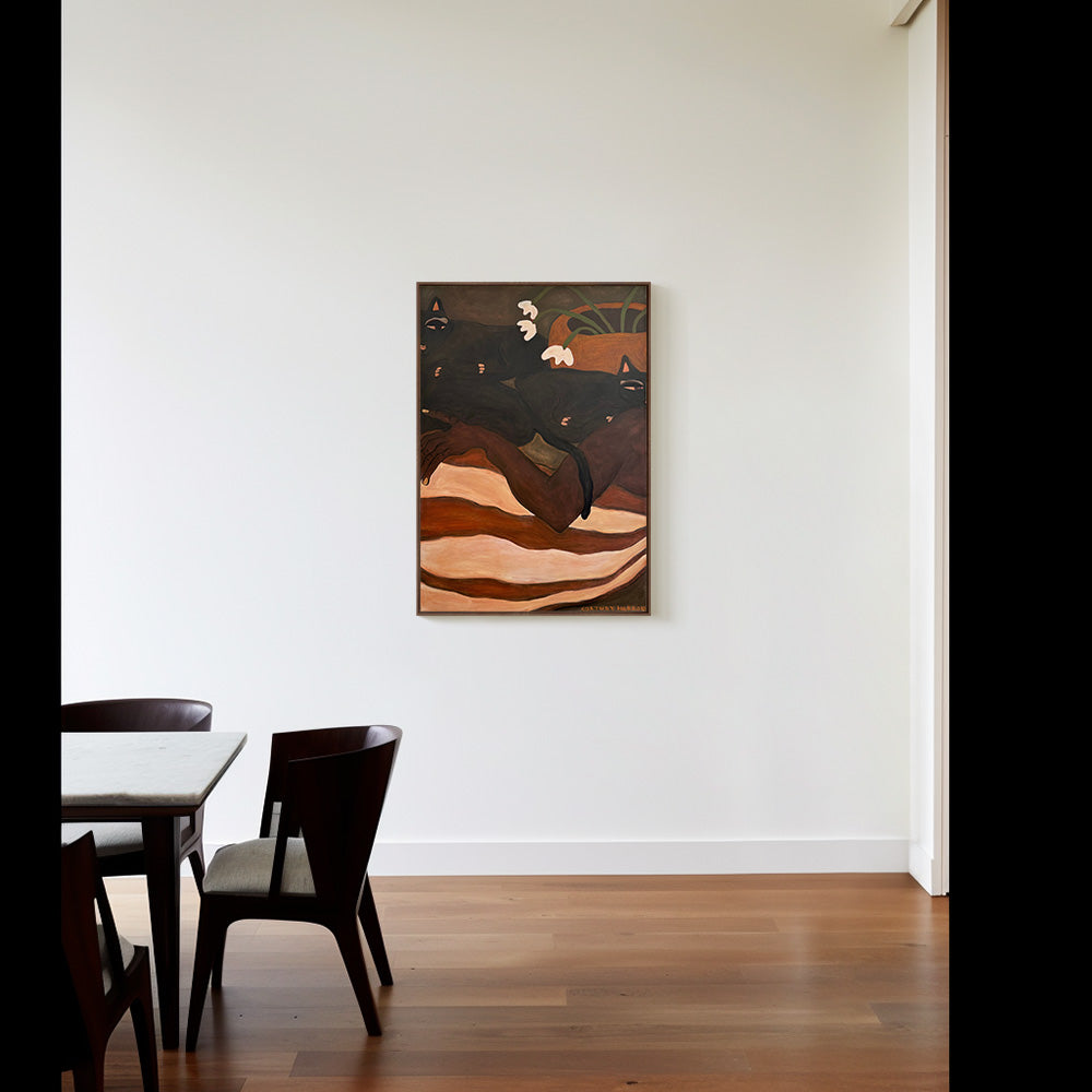Painting by Cortney Herron