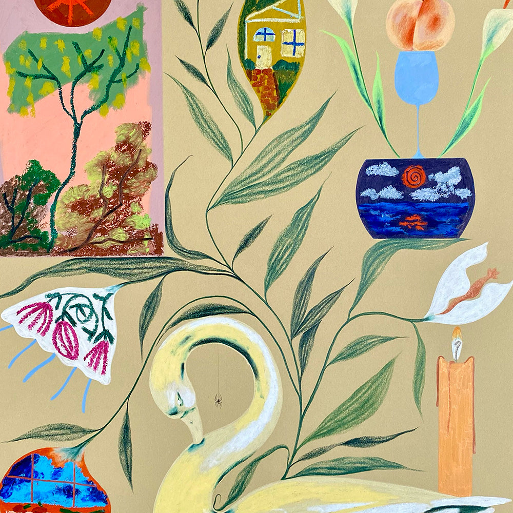 Drawing by Laura Burke