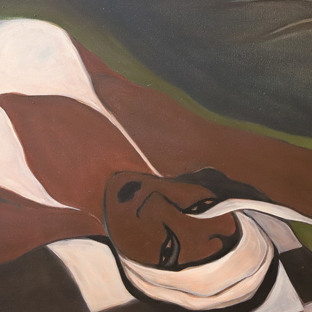 Painting by Cortney Herron