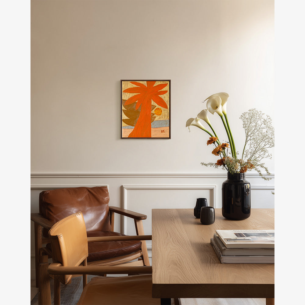 Tangerine Palm Tree