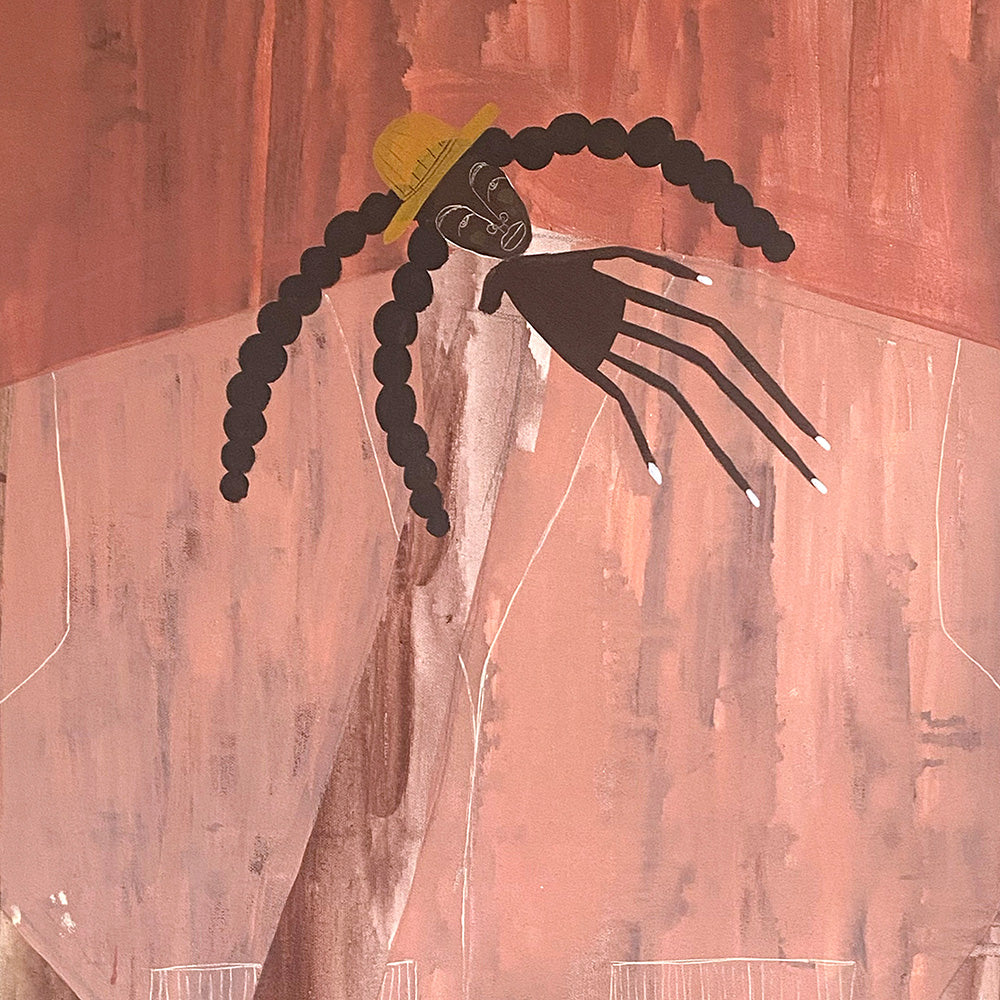 Painting by Ibi Meier-Oruitemeka