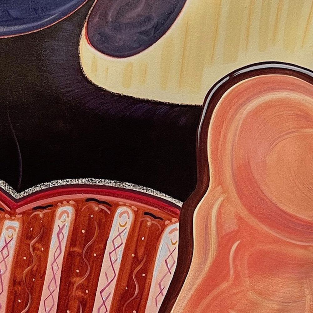 Painting by Georgia Elrod