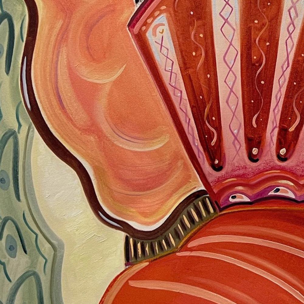 Painting by Georgia Elrod