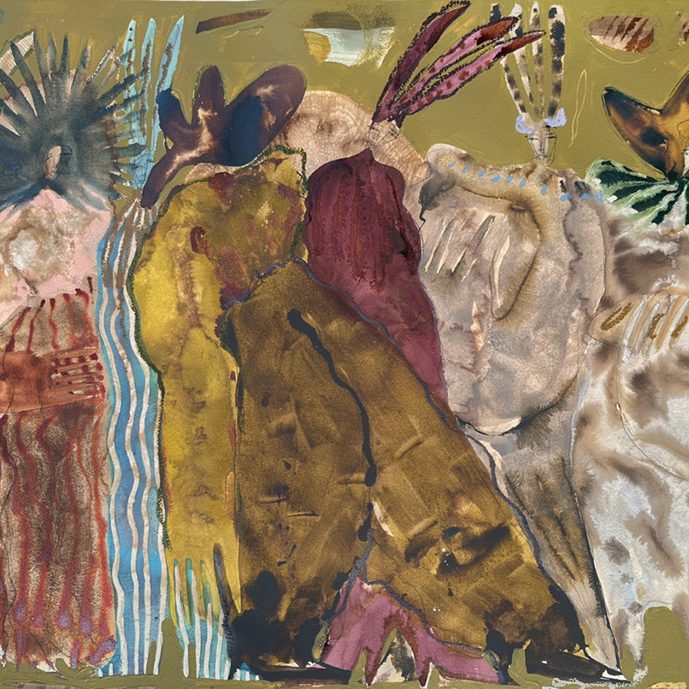 Painting by Caroline Pinney