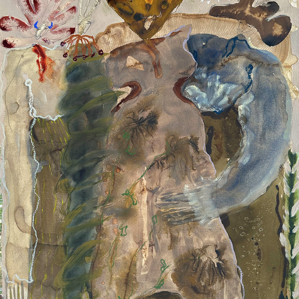 Painting by Caroline Pinney