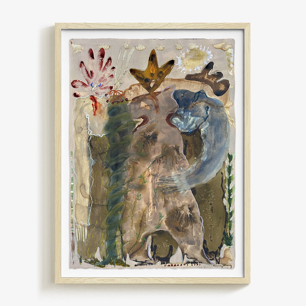 Painting by Caroline Pinney