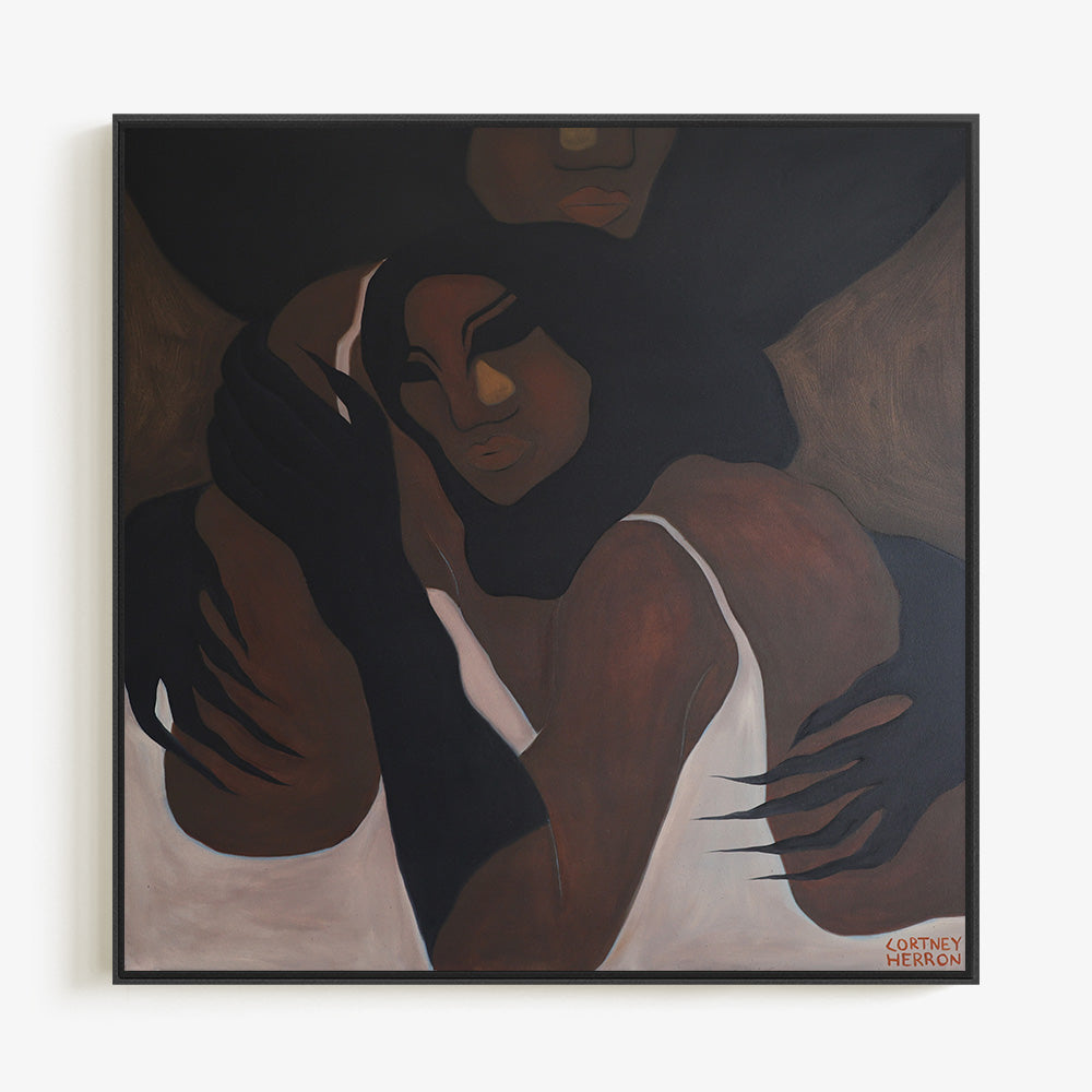 Painting by Cortney Herron