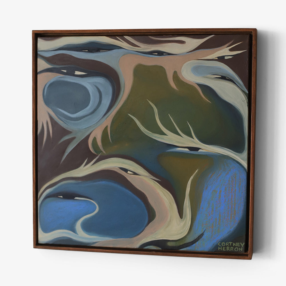 Painting by Cortney Herron