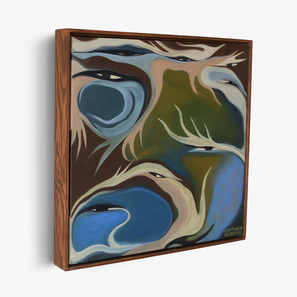 Painting by Cortney Herron
