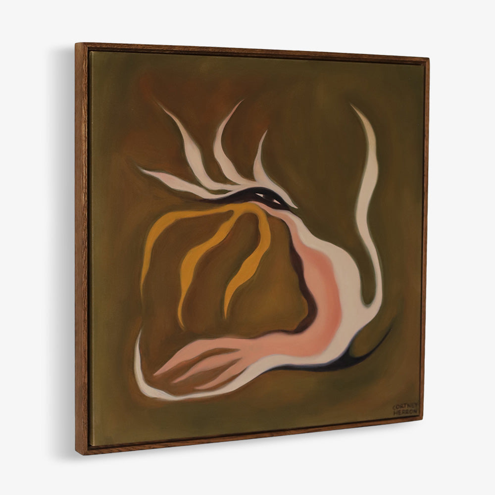 Painting by Cortney Herron