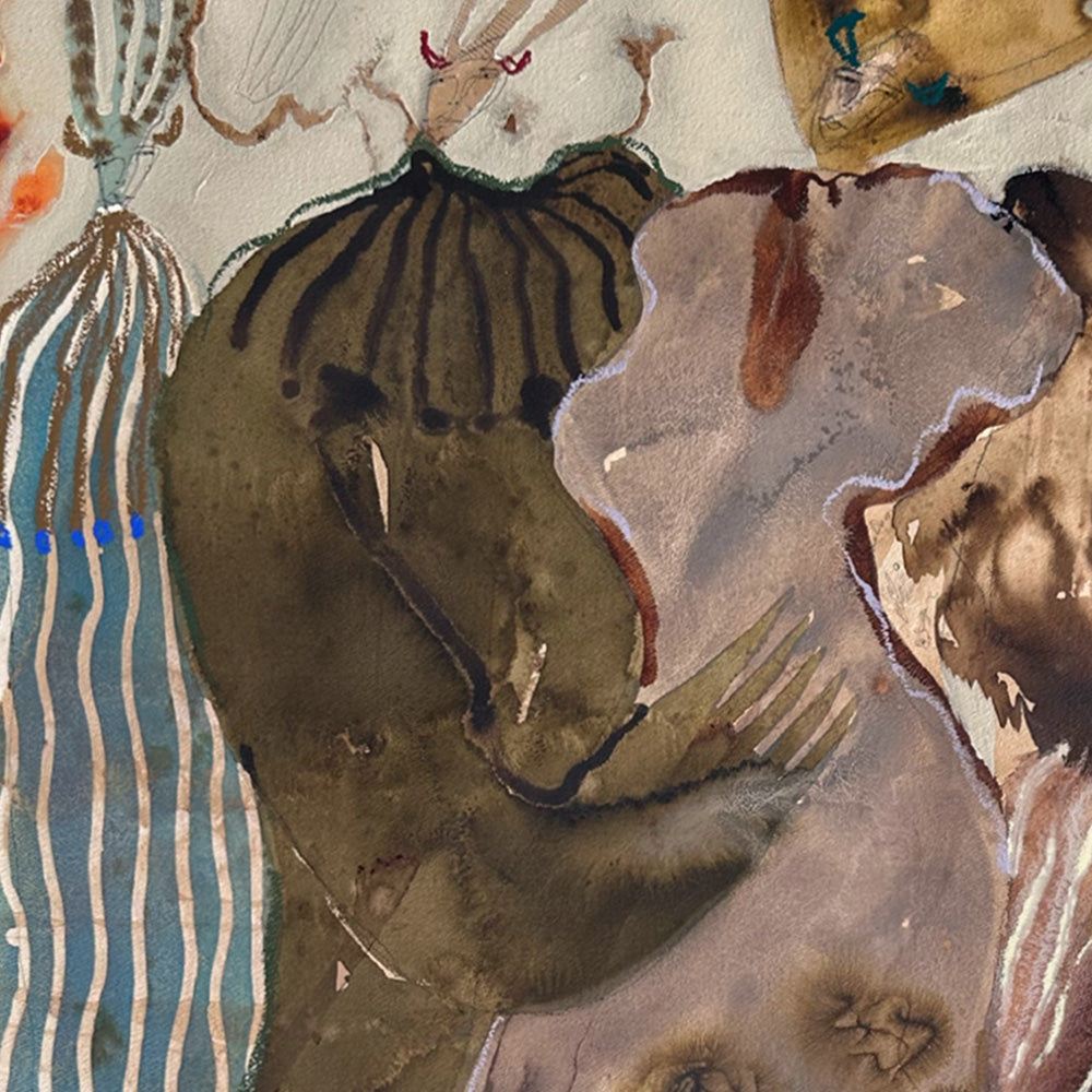 Painting by Caroline Pinney
