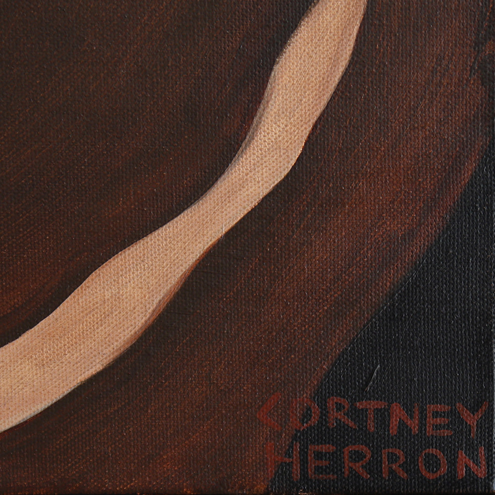 Painting by Cortney Herron