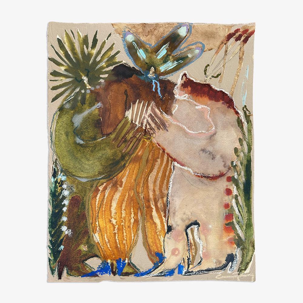 Painting by Caroline Pinney