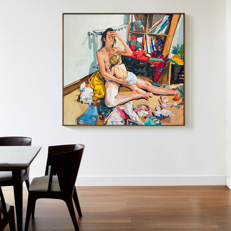 Painting by Lola Erhart