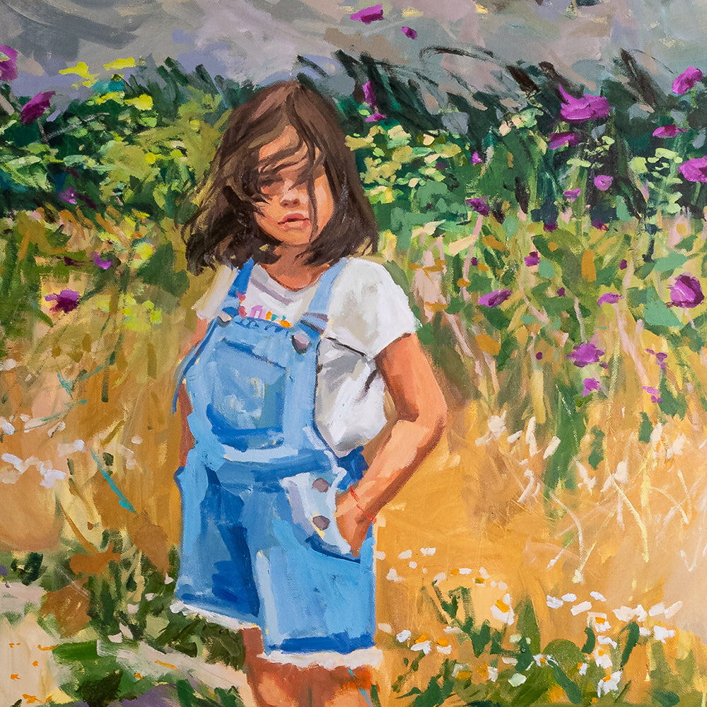 Painting by Lola Erhart