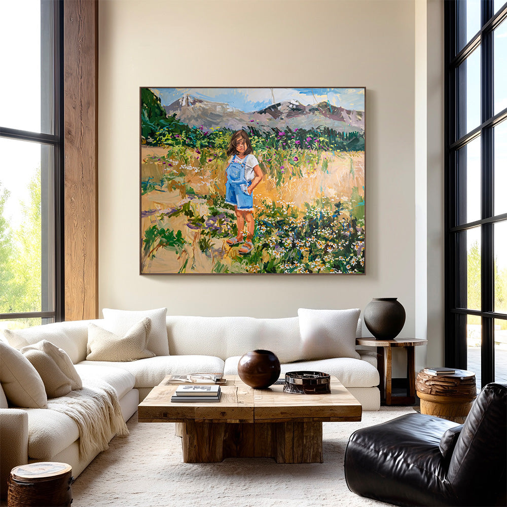 Painting by Lola Erhart