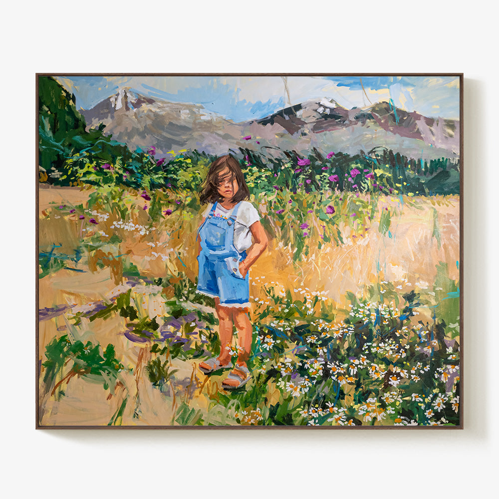 Painting by Lola Erhart