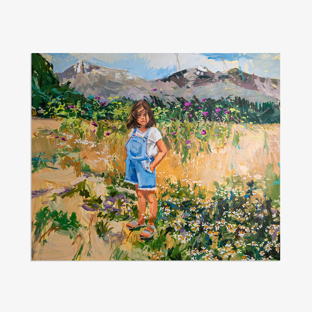 Painting by Lola Erhart