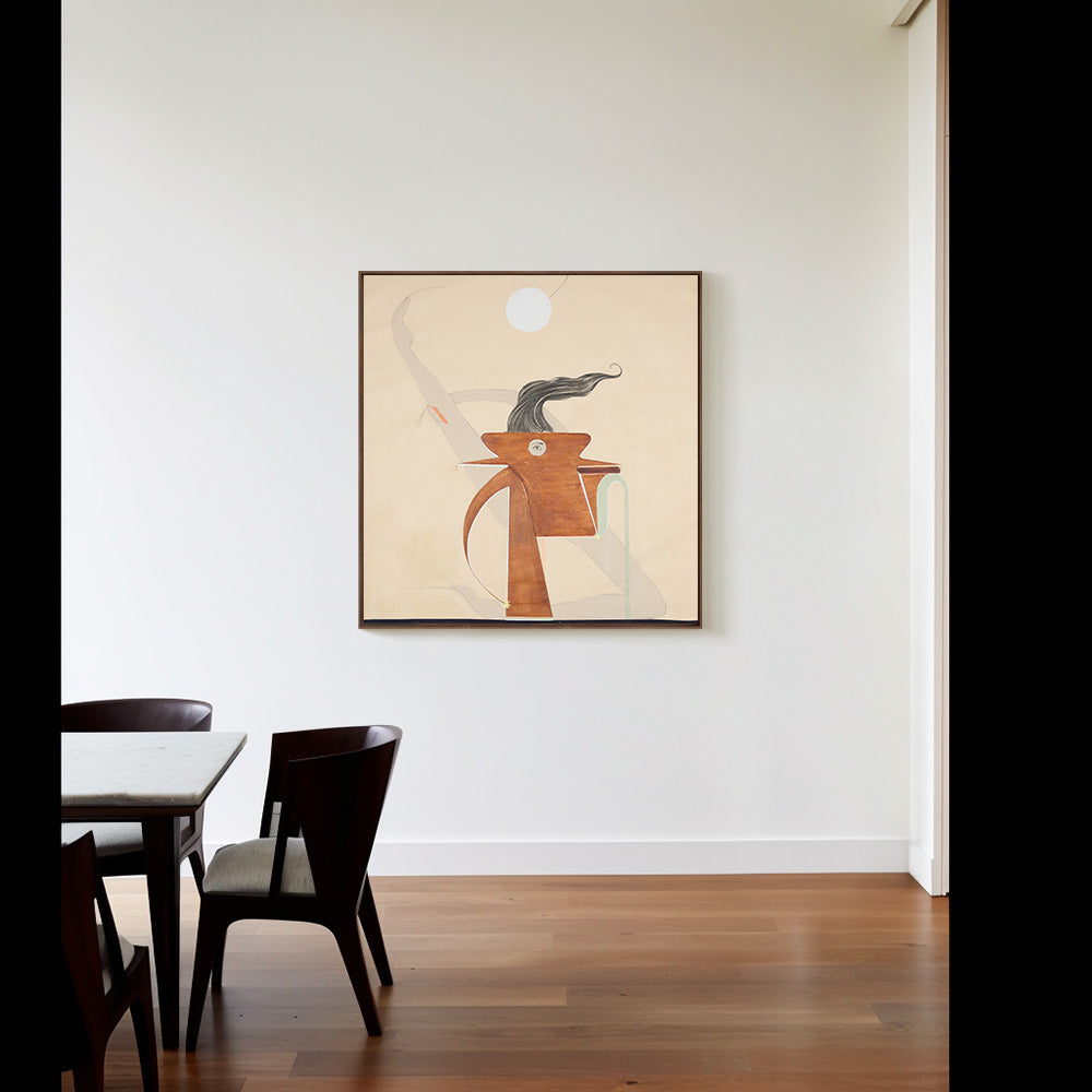 Painting by Anatole Heger