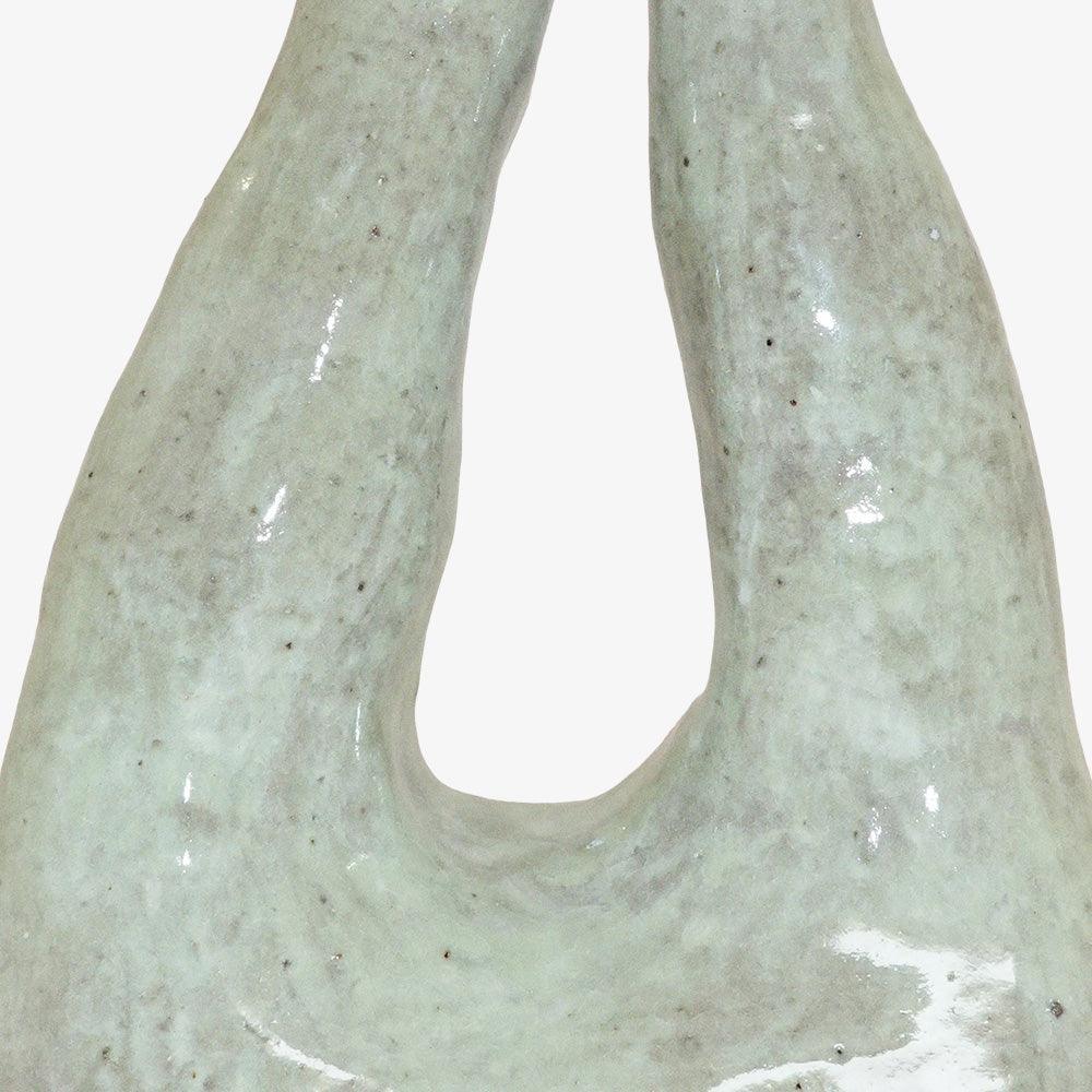 Ula Lamp - Glossy Green