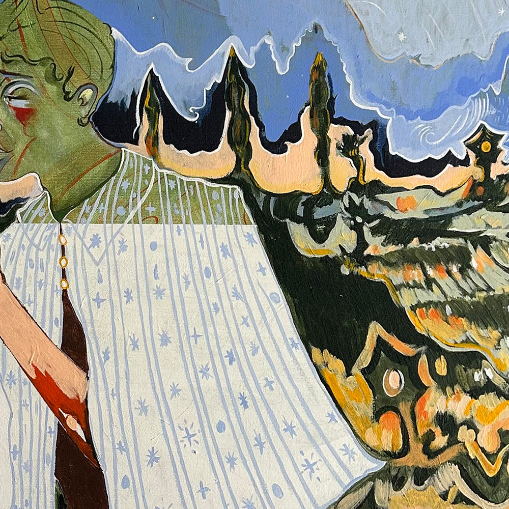 Painting by Anatole Heger