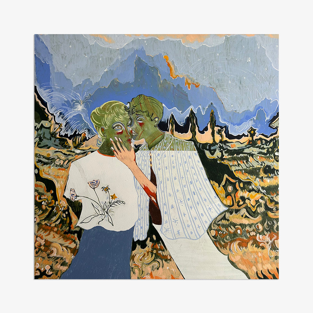 Painting by Anatole Heger