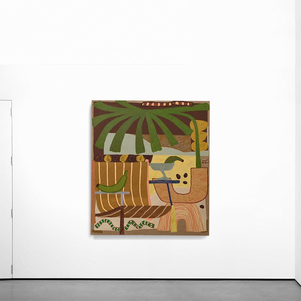 Under the Palm , Painting by Under the Palm Tappan