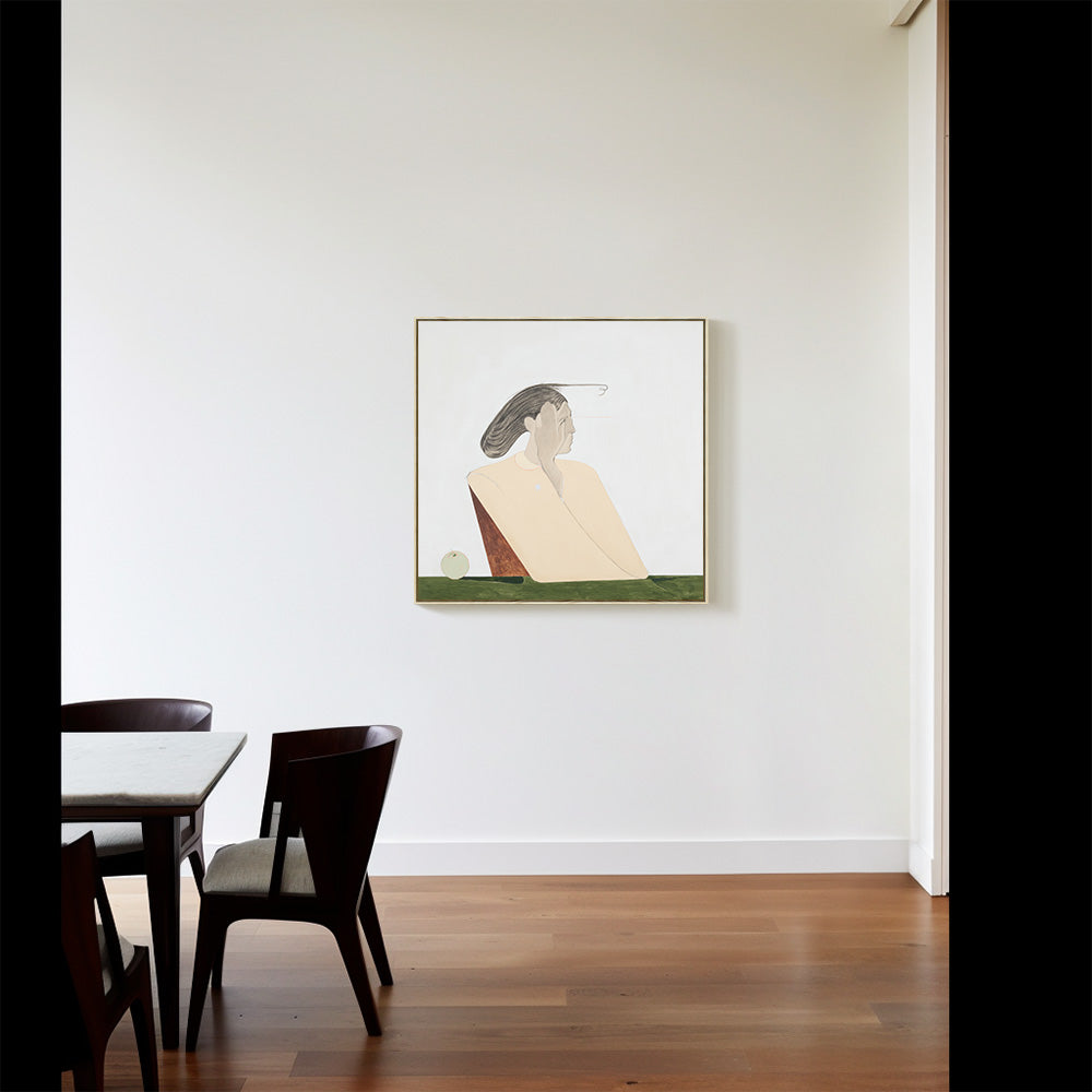 Painting by Anatole Heger