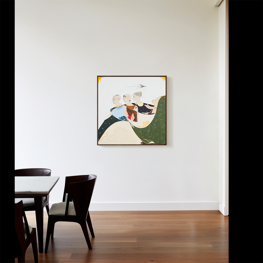 Painting by Anatole Heger